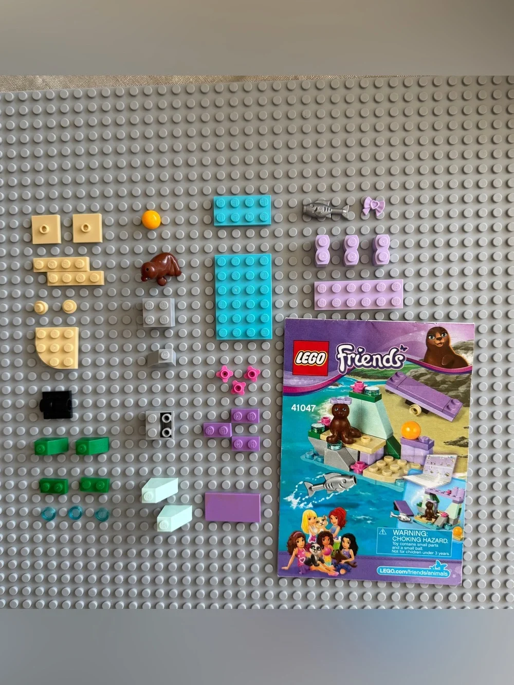 LEGO Friends:  Seal ‘s Little Rock #41047